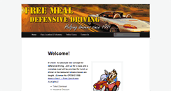 Desktop Screenshot of freemealdefensivedriving.com